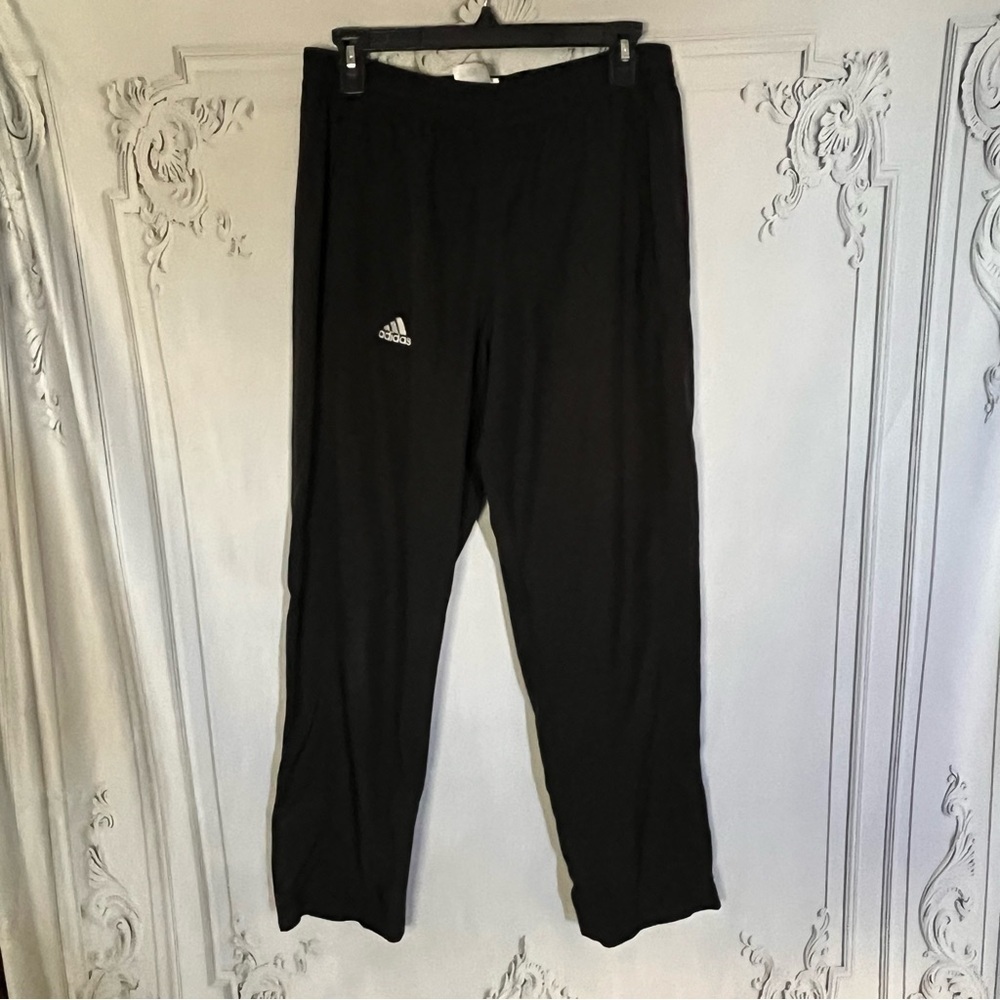 Adidas lined performance pants black size Small